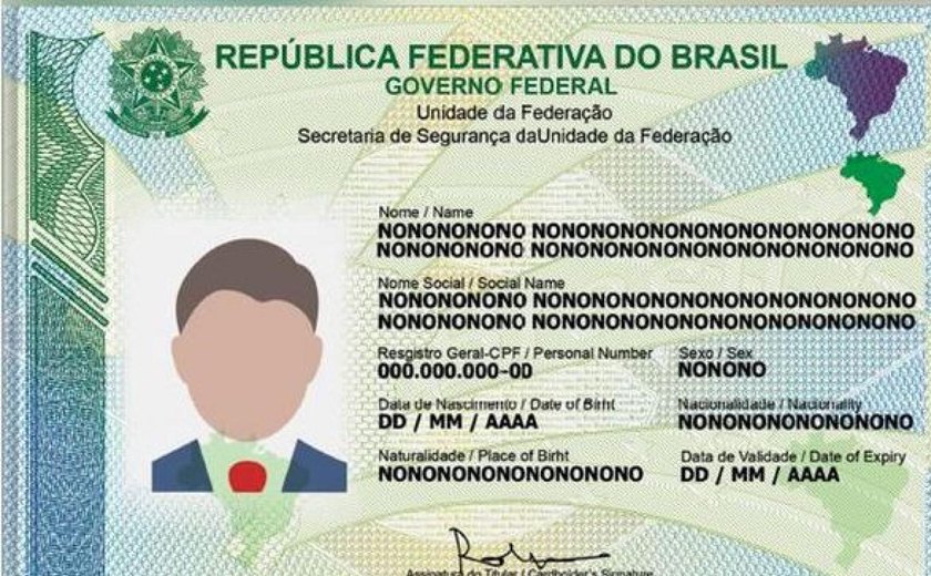 Alagoas é o único estado do Nordeste a oferecer a nova carteira de identidade