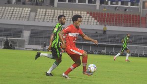 CRB fica no empate sem gols com o América-MG no Rei Pelé