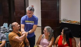 “Não tem momento mais gratificante do que esse”, diz Rafael Brito durante comemoração do Dia dos Professores