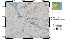 Tremor de terra é detectado entre as barragens de Xingó e Paulo Afonso