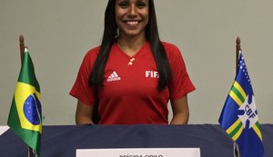 Escudo Fifa? Em Alagoas só Brígida Cirilo tem