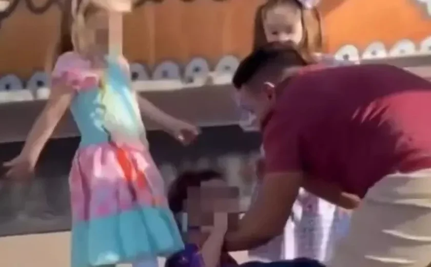 Homem que agrediu criança em festa junina do DF assinou termo e foi liberado; saiba por quê