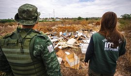 FPI embarga área de depósito irregular de resíduos sólidos em Canapi