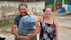 Mais de 2 milhões de alevinos doados impulsionam produção e combatem fome no campo