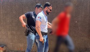 Preso suspeito de matar idoso com golpes de enxada por ciúmes em Arapiraca