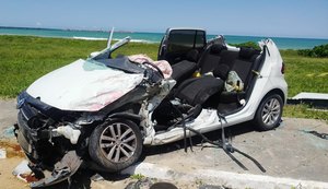 Cabo do Corpo de Bombeiros morre em grave acidente com caminhões no Pontal da Barra