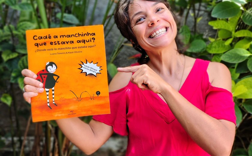 Livro infantil sobre o litoral norte de Maceió ganha edição bilíngue e relançamento com oficina gratuita