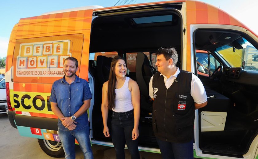 Com iniciativa pioneira, Prefeitura de Rio Largo inicia rotas com o Programa BebêMóvel