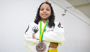 Alagoana Michaelly Tavares conquista bronze no Brasileiro e é convocada para representar o Brasil no Sul-Americano de Judô