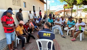 MPF visita comunidade quilombola Sapé, em Igreja Nova