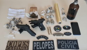 Cheia de Manias: Ação policial conjunta desarticula tráfico em Santana do Ipanema
