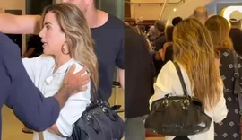 Cantora Wanessa Camargo enoja público ao surgir com 'bolsa mofada' e sapatos gigantes