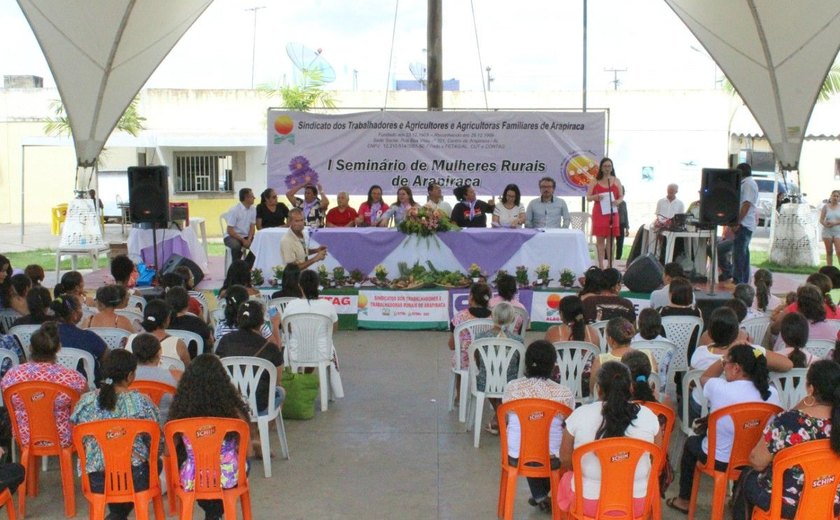 I Seminário de Mulheres Rurais reúne dezenas de agricultoras em Arapiraca