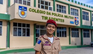 Aluna do Colégio da Polícia Militar é selecionada em 1º lugar para representar Alagoas no Parlamento Juvenil do Mercosul