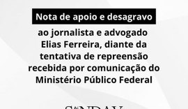 Sindicato emite nota em apoio a jornalista e advogado