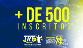 Mais de 500 atletas já correram para se inscrever na 6ª Corrida e Caminhada TRT/AL Trabalho Seguro