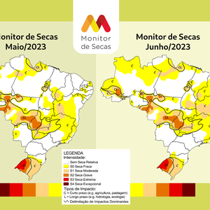 Ltima Atualiza O Do Monitor De Secas Indica Aumento Da Rea Seca