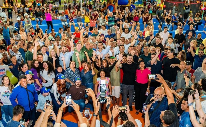 JHC inaugura Parque Osman Loureiro no Clima Bom