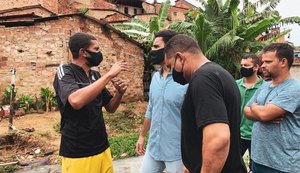 Vereador participa de solenidade dentro de comunidades atingidas pelas chuvas
