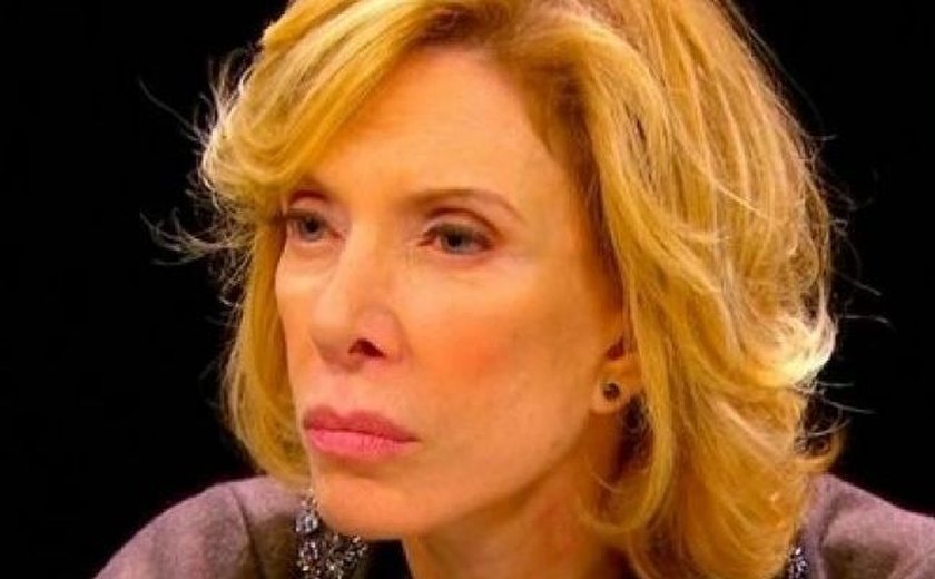 Marília Gabriela é diagnosticada com câncer e retira tumor do nariz