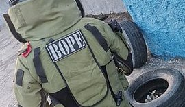 Esquadrão antibomba desmantela artefato explosivo na Massagueira
