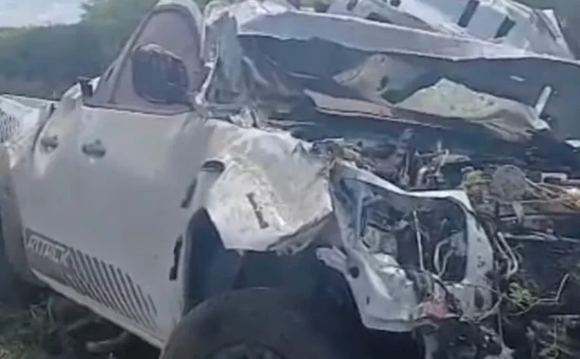 Delegado se envolve em acidente de trânsito na AL-220, mas escapa sem ferimentos