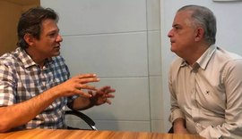 Conversas para promover aliança entre Haddad e Márcio França em São Paulo se intensificam