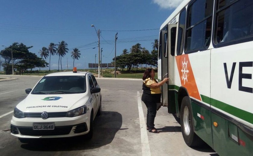 SMTT realiza fiscalização em terminais de ônibus de Maceió