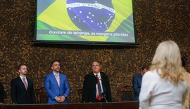 Paulo Dantas prestigia posse solene da nova cúpula diretiva do Tribunal de Justiça de Alagoas
