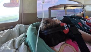 DEA garante transferência segura de criança com quadro neurológico grave no Sertão