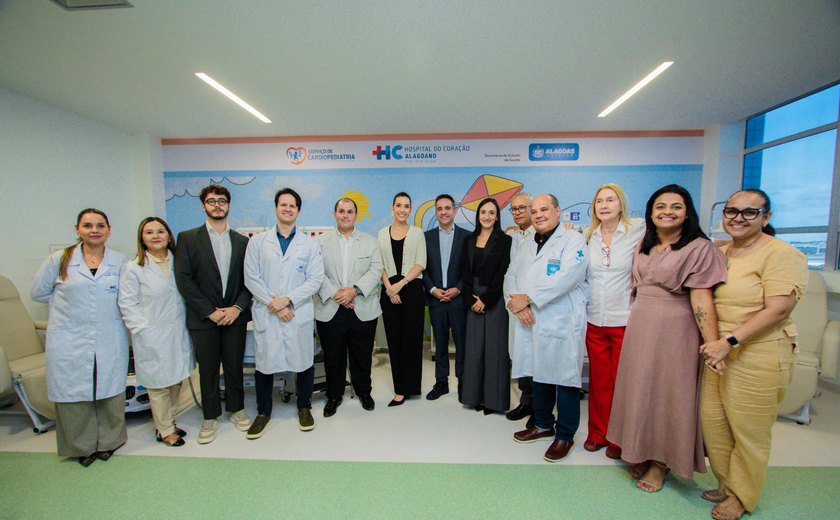 Governo entrega serviço pioneiro de cardiopediatria e cirurgias cardíacas infantis pelo SUS