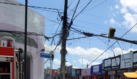 Após incêndio em postes, rede de fibra ótica apresenta problemas em municípios de Alagoas