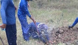 Casal flagra ligações clandestinas em adutoras de Palmeira dos Índios