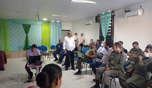 Gestores da Segurança Pública discutem estratégias durante Mesa de Situação em União dos Palmares