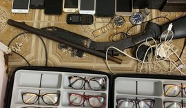 PC apreende arsenal e suspeito de ameaças a prefeito de Craíbas