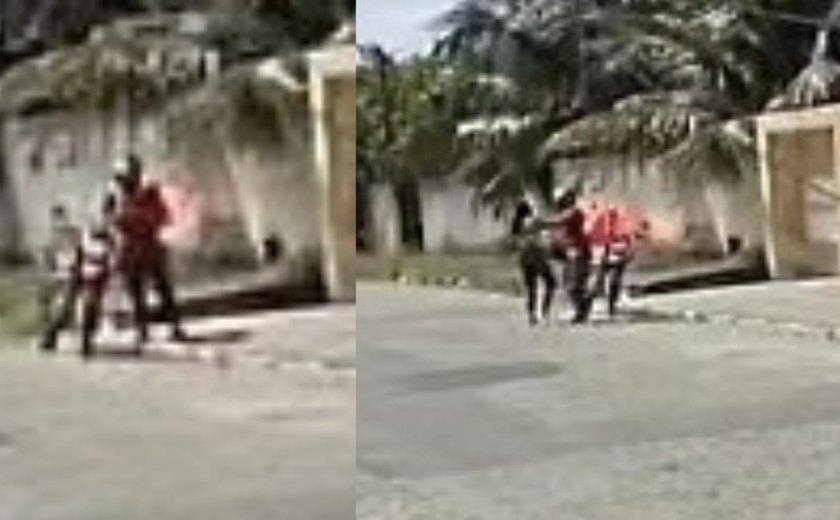 Criminoso finge ser entregador, rouba celular de mulher e foge de moto na Gruta