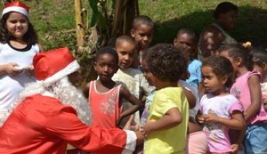 500 crianças carentes de Pilar serão presenteadas pelo Papai Noel nesta quinta