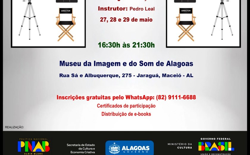 'Aprendacine': Oficinas gratuitas de capacitação em audiovisual, com aparelhos celulares, serão oferecidas no Misa