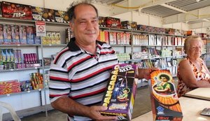 Barracas iniciam venda de fogos de artifício