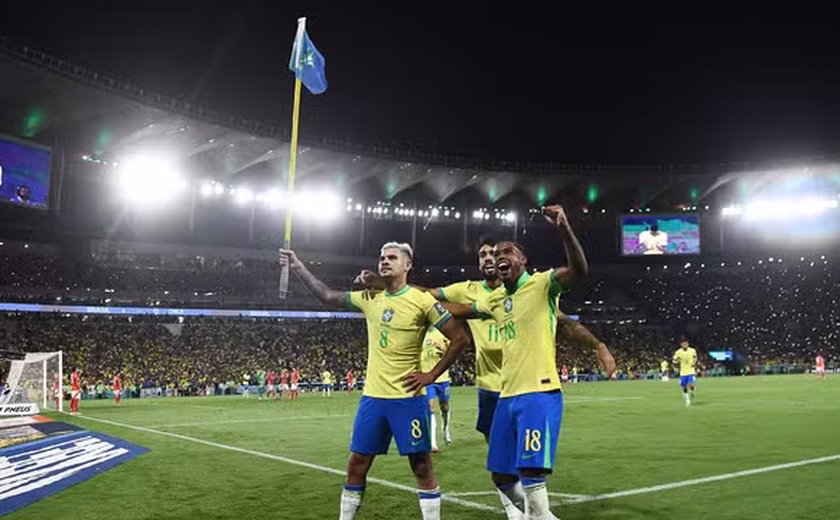 Brasil vence Chile por 3x0 na última partida em casa pelas Eliminatórias à Copa de 2026
