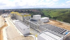 Governador vistoria obras de Estação de Tratamento de Esgoto