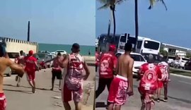 Torcidas organizadas do CSA e CRB protagonizam cenas de confusão e violência em dia de jogo