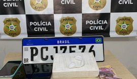 Polícia prende jovem por receptação e tráfico de drogas em Maceió