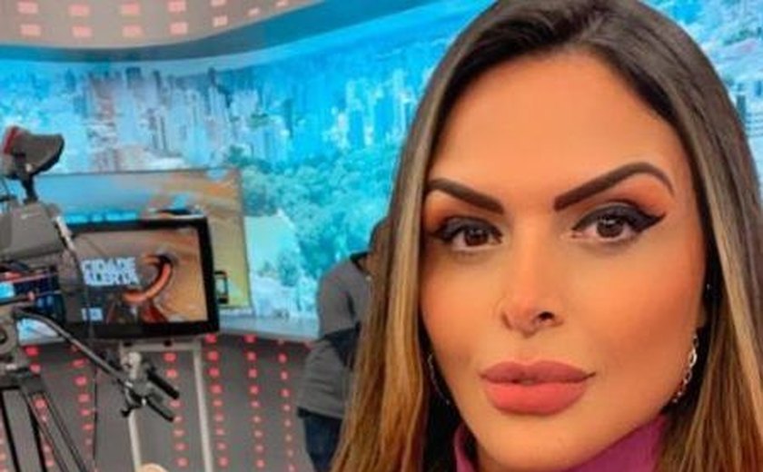 Apresentadora gasta R$ 20 mil em cirurgia após ser agredida pelo ex; ele foi solto