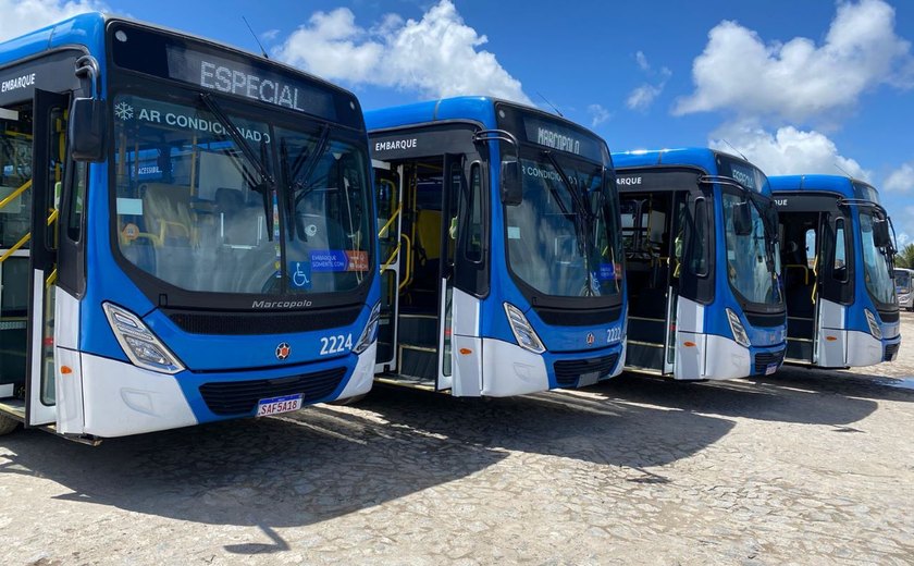 Mais 5 linhas de Maceió ganham ônibus com ar-condicionado