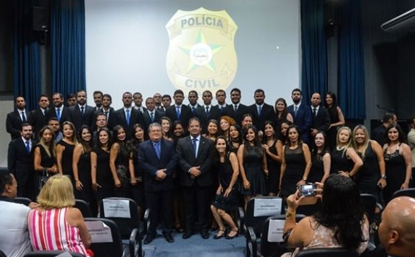 Polícia Civil de Alagoas forma turma de novos agentes