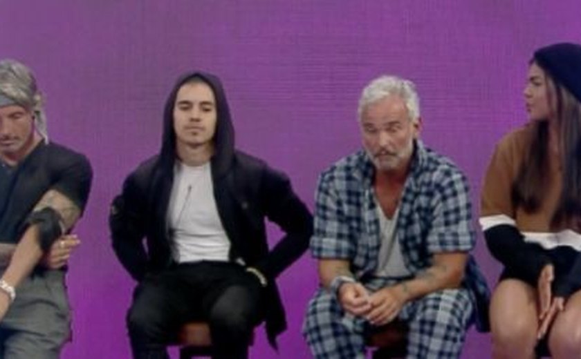 'A Fazenda 12': Juliano, Biel, Matheus e Tays estão na roça