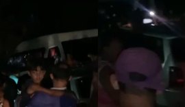 Vídeo: Condutor que bateu em van em Atalaia estaria embriagado, dizem testemunhas