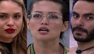 Juliette, Rodolffo e Sarah formam o nono Paredão do Big Brother Brasil 21