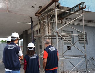 Relatório da Engenharia do MP/AL afirma que Estádio Rei Pelé ainda inspira cuidados
